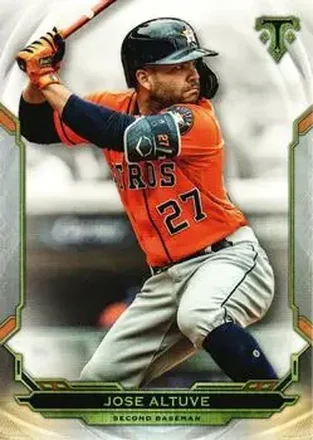 2019 Topps Triple Threads #10 - Jose Altuve - Houston Astros