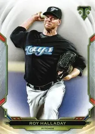 2019 Topps Triple Threads #11 - Roy Halladay - Toronto Blue Jays