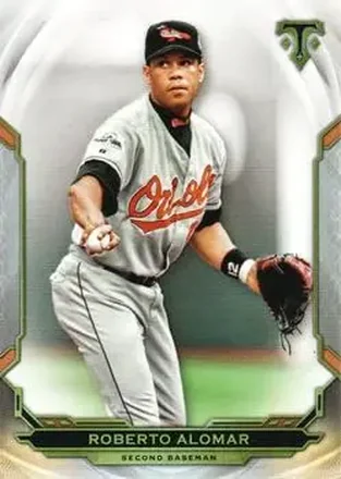 2019 Topps Triple Threads #12 - Roberto Alomar - Baltimore Orioles