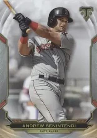 2019 Topps Triple Threads #15 - Andrew Benintendi - Boston Red Sox
