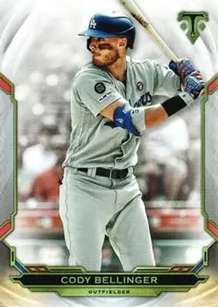 2019 Topps Triple Threads #17 - Cody Bellinger - Los Angeles Dodgers