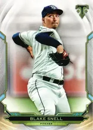 2019 Topps Triple Threads #19 - Blake Snell - Tampa Bay Rays