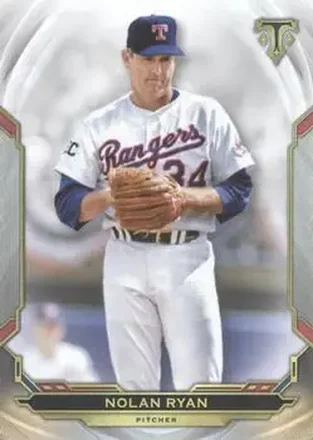 2019 Topps Triple Threads #23 - Nolan Ryan - Texas Rangers