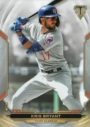 2019 Topps Triple Threads #26 - Kris Bryant - Chicago Cubs