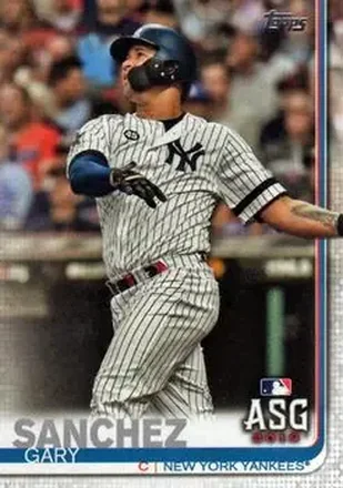 2019 Topps Update #US4 - Gary Sanchez - New York Yankees