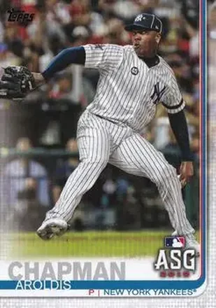 2019 Topps Update #US7 - Aroldis Chapman - New York Yankees