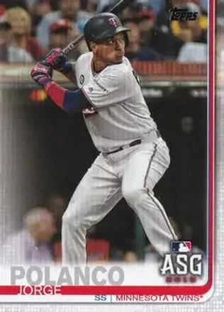 2019 Topps Update #US10 - Jorge Polanco - Minnesota Twins