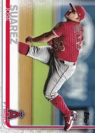 2019 Topps Update #US14 - Jose Suarez - Los Angeles Angels