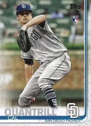 2019 Topps Update #US23 - Cal Quantrill - San Diego Padres