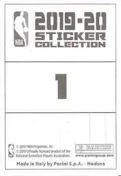 Back of Card #1