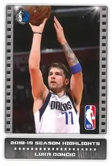 2019-20 Panini NBA Sticker & Card Collection (European Edition) #4 - Luka Dončić - Dallas Mavericks