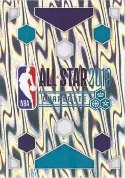 2019-20 Panini NBA Sticker & Card Collection (European Edition) #8 & Card Collection (European Edition) 8 All Star 2019 Charlotte Logo