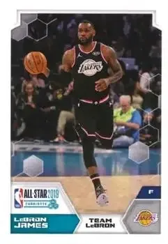 2019-20 Panini NBA Sticker & Card Collection (European Edition) #9 LeBron James