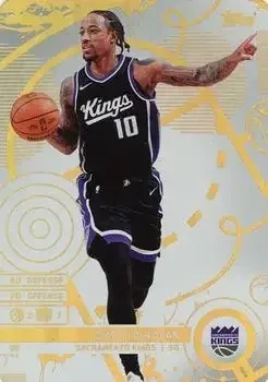 2025-26 Topps Match Attax #96 DeMar DeRozan