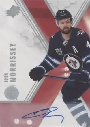 2021-22 SPx - Autographs #45 - Josh Morrissey - Winnipeg Jets