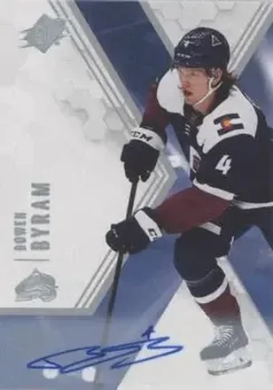 2021-22 SPx - Autographs #46 - Bowen Byram - Colorado Avalanche