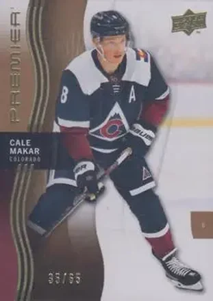 2023-24 Upper Deck Premier - Gold #36 - Cale Makar - Colorado Avalanche