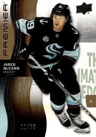 2023-24 Upper Deck Premier - Gold #38 - Jared McCann - Seattle Kraken