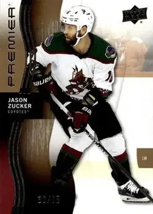 2023-24 Upper Deck Premier - Gold #84 - Jason Zucker - Arizona Coyotes