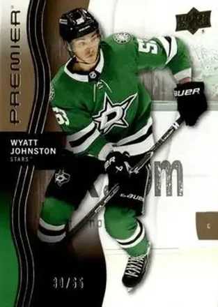 2023-24 Upper Deck Premier - Gold #90 - Wyatt Johnston - Dallas Stars
