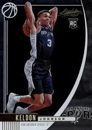 2019-20 Panini Absolute Memorabilia #3 - Keldon Johnson - San Antonio Spurs