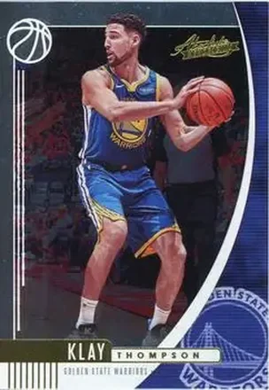 2019-20 Panini Absolute Memorabilia #11 - Klay Thompson - Golden State Warriors