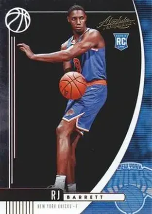 2019-20 Panini Absolute Memorabilia #17 - RJ Barrett - New York Knicks