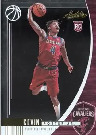 2019-20 Panini Absolute Memorabilia #18 - Kevin Porter Jr. - Cleveland Cavaliers