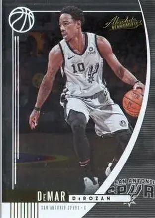 2019-20 Panini Absolute Memorabilia #25 - DeMar DeRozan - San Antonio Spurs