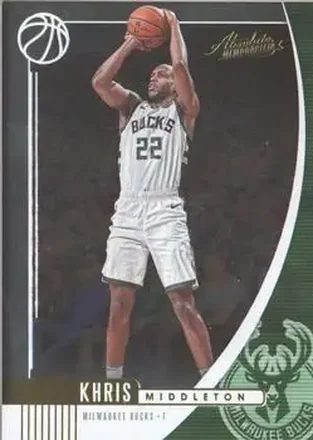 2019-20 Panini Absolute Memorabilia #27 - Khris Middleton - Milwaukee Bucks