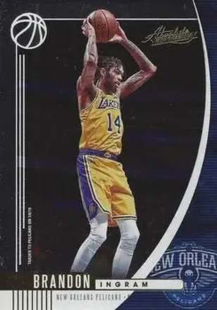 2019-20 Panini Absolute Memorabilia #31 - Brandon Ingram - New Orleans Pelicans