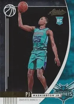 2019-20 Panini Absolute Memorabilia #37 - P.J. Washington - Charlotte Hornets
