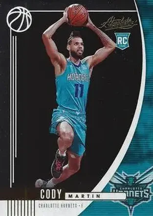 2019-20 Panini Absolute Memorabilia #43 - Cody Martin - Charlotte Hornets