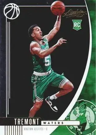 2019-20 Panini Absolute Memorabilia #45 - Tremont Waters - Boston Celtics