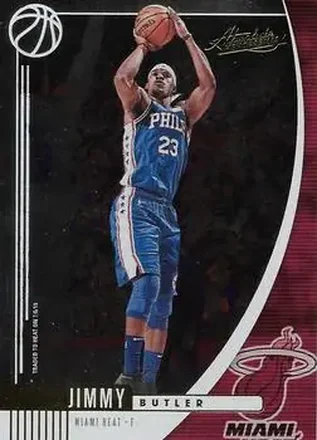 2019-20 Panini Absolute Memorabilia #50 - Jimmy Butler - Miami Heat