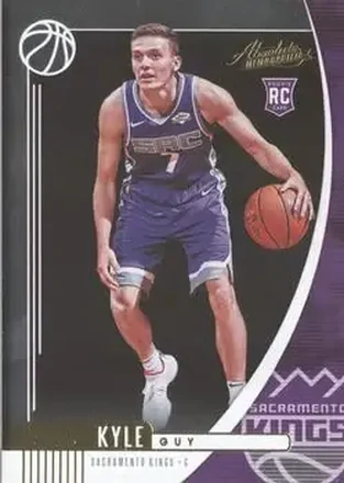 2019-20 Panini Absolute Memorabilia #56 - Kyle Guy - Sacramento Kings