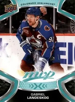 2021-22 Upper Deck MVP #21 - Gabriel Landeskog - Colorado Avalanche