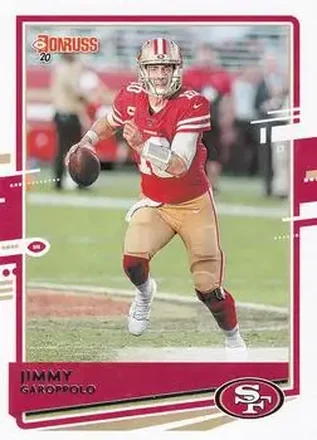 2020 Donruss #10 - Jimmy Garoppolo - San Francisco 49ers