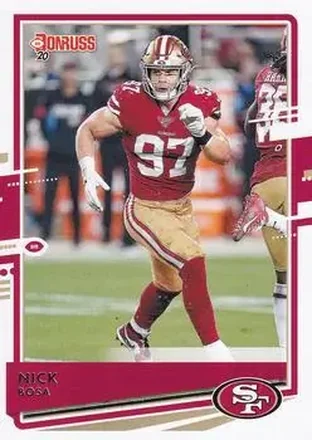 2020 Donruss #12 - Nick Bosa - San Francisco 49ers