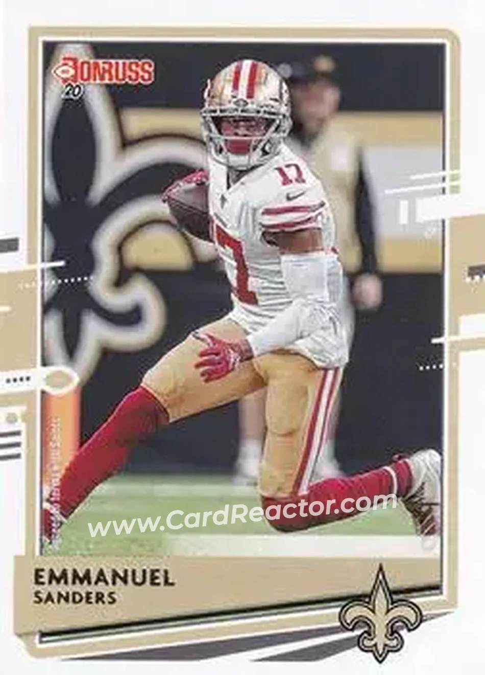 2020 Donruss #14 - Emmanuel Sanders - New Orleans Saints