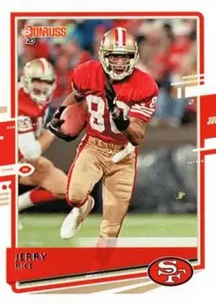 2020 Donruss #18 - Jerry Rice - San Francisco 49ers