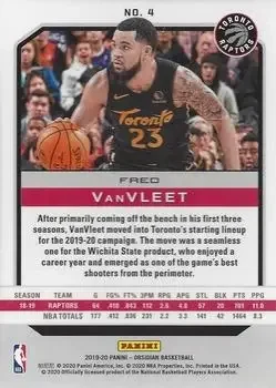 Back of Fred VanVleet