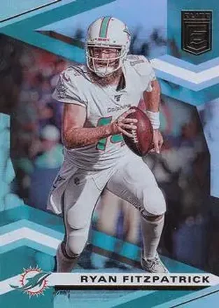 2020 Donruss Elite #12 - Ryan Fitzpatrick - Miami Dolphins