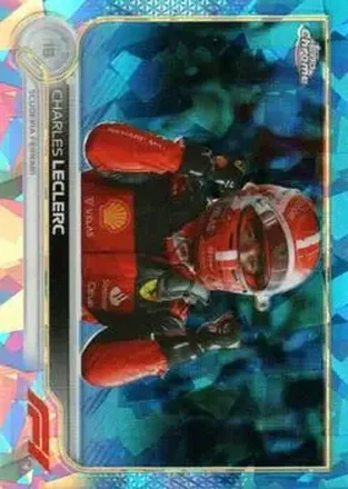 2022 Topps Chrome Sapphire Edition Formula 1 #27 - Charles Leclerc - Scuderia Ferrari