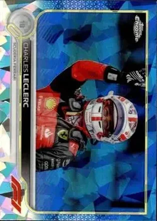 2022 Topps Chrome Sapphire Edition Formula 1 #28a - Charles Leclerc - Scuderia Ferrari