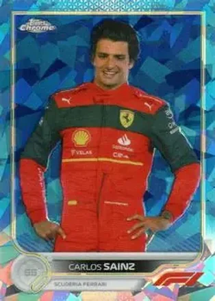 2022 Topps Chrome Sapphire Edition Formula 1 #30 - Carlos Sainz - Scuderia Ferrari