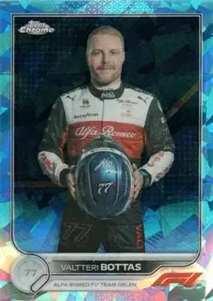2022 Topps Chrome Sapphire Edition Formula 1 #57 - Valtteri Bottas - Alfa Romeo F1 Team Orlen
