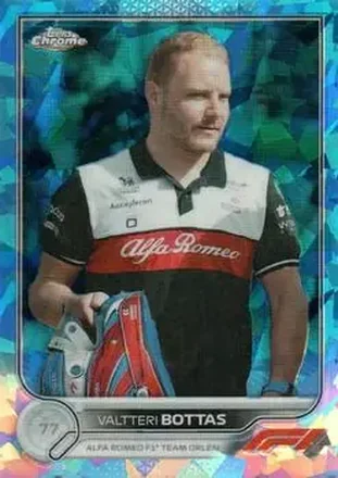 2022 Topps Chrome Sapphire Edition Formula 1 #58 - Valtteri Bottas - Alfa Romeo F1 Team Orlen