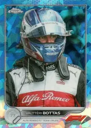 2022 Topps Chrome Sapphire Edition Formula 1 #60 - Valtteri Bottas - Alfa Romeo F1 Team Orlen