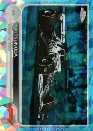 2022 Topps Chrome Sapphire Edition Formula 1 #63 - Yuki Tsunoda - Scuderia AlphaTauri